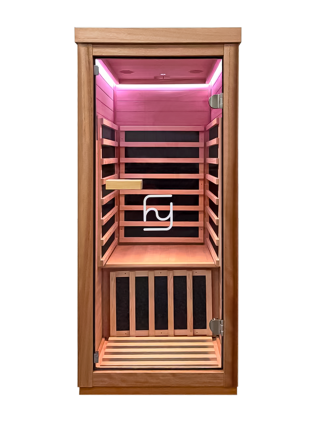 Haoyao 1-Person Mini Saunas with Bluetooth Audio & LED light -- AM801