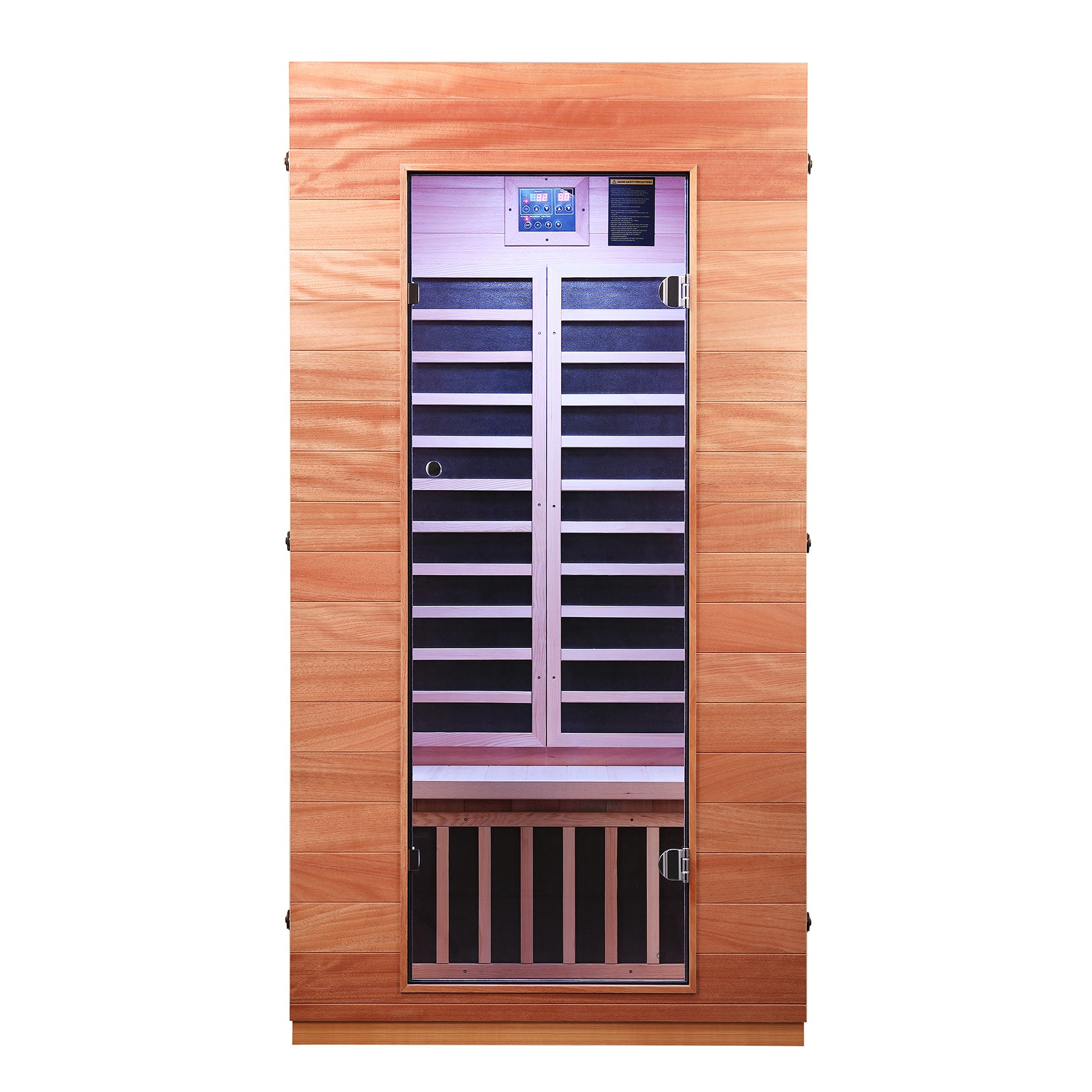 Haoyao 1-Person Saunas with Bluetooth Audio & LED light -- HY7501