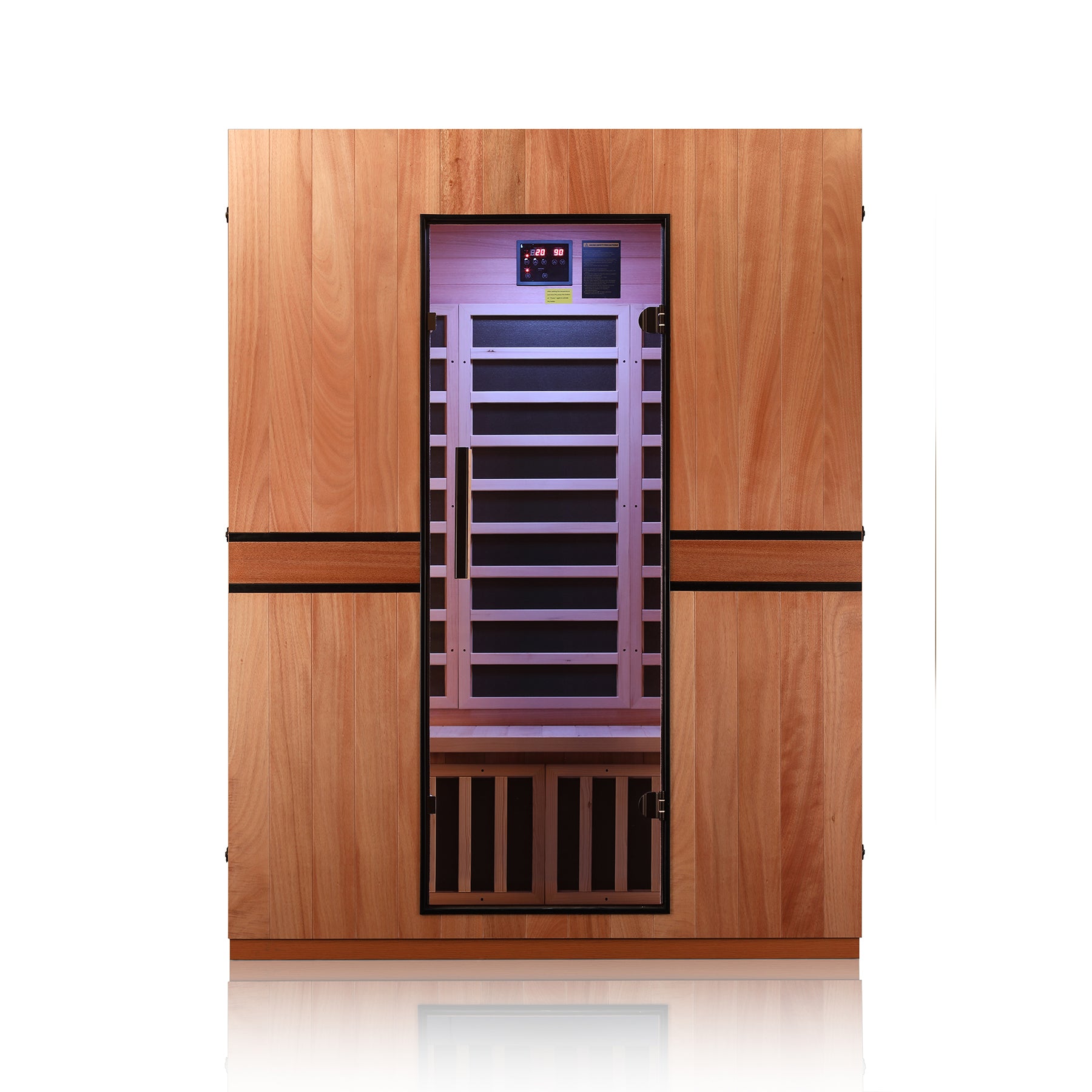 Haoyao 3-Person Saunas with Bluetooth Audio & LED light -- HY7503