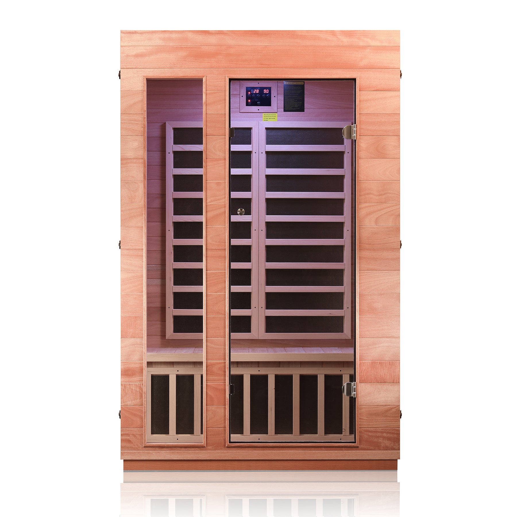 Haoyao 2 Person Saunas with Bluetooth Audio & LED Light -- HY7502