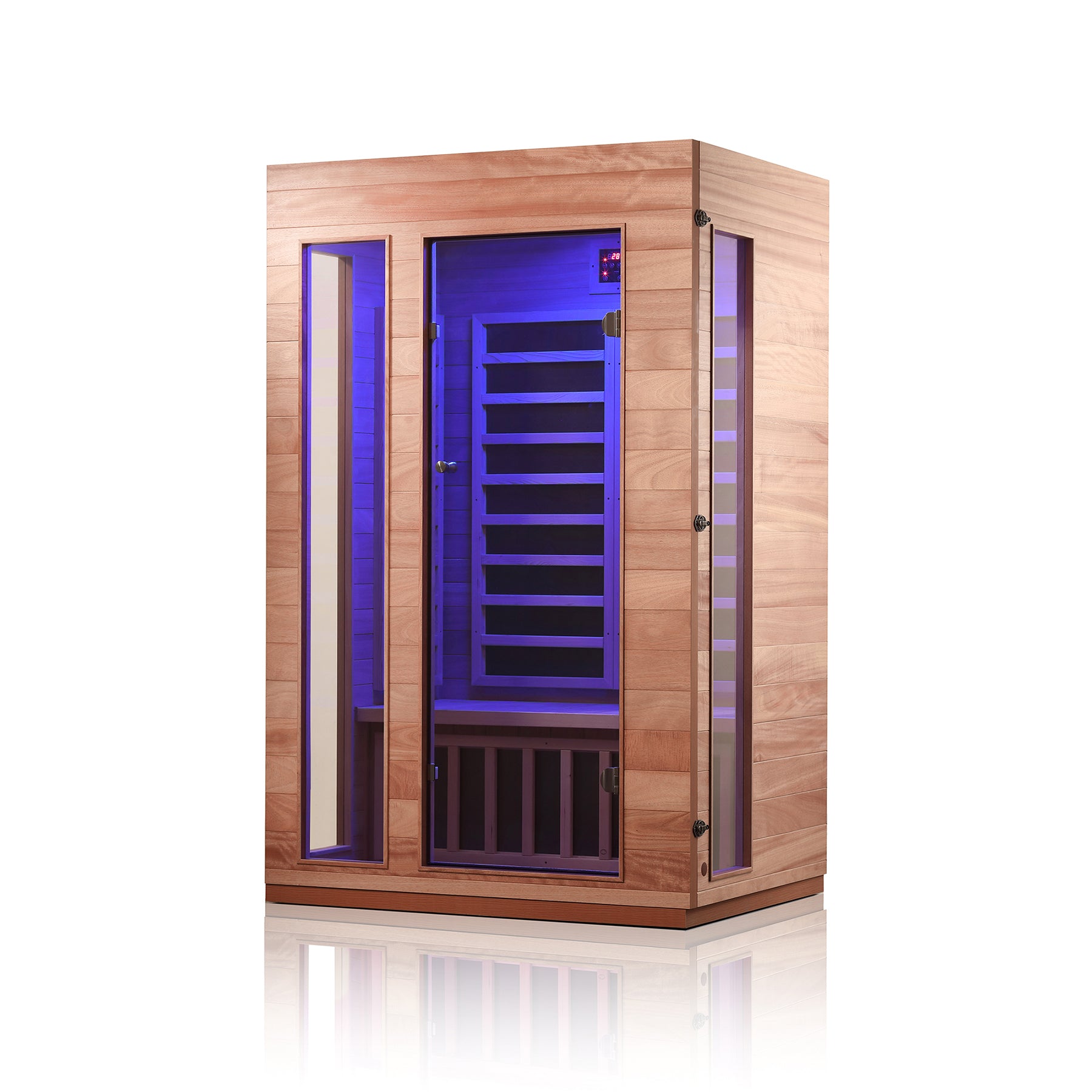 Haoyao 2 Person Saunas with Bluetooth Audio & LED Light -- HY7502