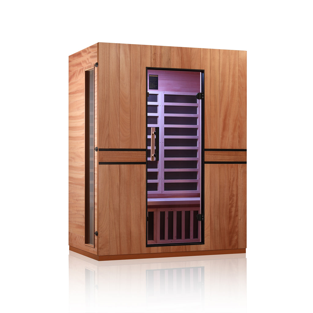 Haoyao 3-Person Saunas with Bluetooth Audio & LED light -- HY7503